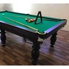 Bilaro Pulo stalas Elegant 8' pėdų (245x145cm) žalias audinys, su komplektacija (00)