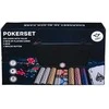 Engelhart Pokerio rinkinys juodame aliuminio dėkle, 300 žetonų, 14g su vertėmis