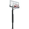 Įbetonuojamas krepšinio stovas Bilaro Fortus 136x80cm, 8mm grūdintas stiklas