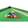 Pulo stalas Bilaro Pool Break (120x60cm) žalias audinys su komplektacija