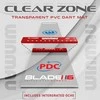 Smiginio kilimėlis su integruota metimo linija Winmau Clearzone PVC