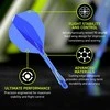Smiginio strėlyčių integruota kotelio ir sparnelio sistema Winmau Fusion Integrated Flight Shaft 6 Intermediate Mėlyna
