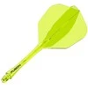Smiginio strėlyčių integruota kotelio ir sparnelio sistema Winmau Fusion Integrated Flight Shaft 6 Intermediate Geltona