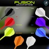 Smiginio strėlyčių integruota kotelio ir sparnelio sistema Winmau Fusion Integrated Flight Shaft 6 Oranžinis