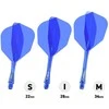 Smiginio strėlyčių integruota kotelio ir sparnelio sistema Winmau Fusion Integrated Flight Shaft 6 Intermediate Mėlyna