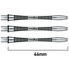 Smiginio strėlyčių koteliai Winmau Triad Aliuminio Shafts medium, juodi