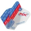 Smiginio strėlyčių sparneliai Winmau Prism Zeta Raudona / Mėlyna / Baltas
