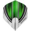 Smiginio strėlyčių sparneliai Winmau Prism Alpha Baltas / Juodas / Žalias