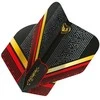 Smiginio strėlyčių sparneliai Winmau Prism Zeta Juodas / Raudona / Gold