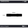 Smiginio strėlytės Winmau Kairos 02, 24 g, 90 % volframo