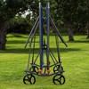Stalo teniso stalas Bilaro Sunny Outdoor, mėlynas, 4mm aliuminio plokštė, lauko