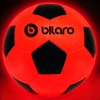 Šviečiantis futbolo kamuolys Bilaro Foton LED, 5 dydis