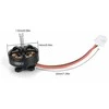 BetaFPV 1103 Brushless Motor for Drone 11000KV_2S, 1 Piece
