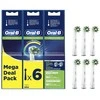 Oral-B Pro CrossAction Refill (6 pcs) | Electric dantų šepetėlis galvutės | Baltas