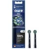 Oral-B Pro CrossAction EB50BRB-2 Juodas (2-pack) | Electric dantų šepetėlis galvutės | Juodas