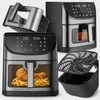 Extralink AIR FRYER Gruzdintuvė BEZTLUSZCZOWA 8L 1800W 200 STOPNI