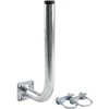 Extralink L250x400 | Laikiklis balkonowy | 250x400mm, su cybantami M8, stal, ocynk