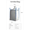 Extralink BIG BAG VENTILED 95X95X185CM 1200KG Z LEJEM
