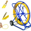 Extralink Pilot 13mm 100m, cable pulling pilot, FRP fibreglass, 13mm dia., 100m long, yellow