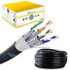 Extralink CAT6A FTP (F/UTP) lauko susuktos poros gelio kabelis 305M tinklo kabelis