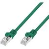 Extralink Cat.7 S/FTP 2m 20G Žalia | LAN pataisos laidas | Varinis vytos poros tinklo kabelis