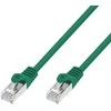 Extralink Cat.7 S/FTP 2m 20G Žalia | LAN pataisos laidas | Varinis vytos poros tinklo kabelis