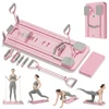 Extralink, Pilates board, pink, abdominal exercise reformer, push-up board