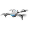 Dronas Ekstralink E99 Pro su 3 baterijomis ir dėklu, pilkas