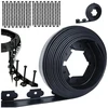 Extralink Juodas Forest Lawn Edging Set, Garden 60x50mm 10m with 30 Juodas Anchor Pegs
