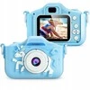 Extralink Kids Camera H29 Single Mėlyna | Skaitmeninis fotoaparatas | 1080P 30 kadrų per sekundę, 2,0 colių ekranas