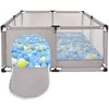 Extralink Kids Playpen, Dry Pool Playground for Children, Foldable 126x126cm Ball Pit k-458
