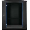 „Extralink Lite“ 12U 530X400 prie sienos montuojama spintelė, juoda