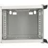 Rackmount „Extralink Lite“ 4U 10 colių 280x310 prie sienos montuojama spintelė, pilka