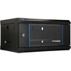 Extralink Lite 4U 530X400 Wall-Mounted Rackmount Cabinet Juodas