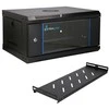 Extralink Lite 4U 530X400 Wall-Mounted Rackmount Cabinet Juodas
