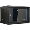 Extralink Lite 6U 530X400 Wall-Mounted Rackmount Cabinet Juodas