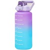 Gertuvė Extralink Motivational Bottle, Vanduo Bottle, 2000ml, Violetinė-Mėlyna, BUT-992