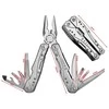 Extralink Multitool, Pocket Knife 23-in-1, with Case, Sidabrinis