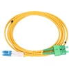 Extralink SC/APC-LC/UPC | Jednomodowy, Duplex, G652D, 3mm, 1m