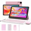 EXTRALINK Planšetė CP31 WiFi ANDROID 15.0, 10.1”, 128GB, KAMERA 2MP+8MP Rožinis