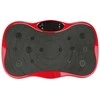 Extralink Moonwalk Spin Move Platofrma Wibracyjna do Ćwiczeń Fitness 200W raudona