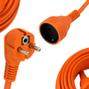 EXTRALINK POWERLINK PRZEDŁUŻACZ ZASILAJĄCY SIECIOWY 30M ORANŽINĖ BEZ UZIEMIENIA 2 x 1,5MM2 16A 2500W