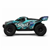EXTRALINK RC SC10 remote-controlled car 1/10 brushless 4WD extreme truck mėlynas