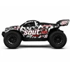 EXTRALINK RC SC10 remote-controlled car 1/10 brushless 4WD extreme truck juodas