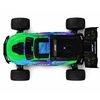 EXTRALINK RC SC10 REMOTE-CONTROLLED CAR 1/10 BRUSHLESS 4WD EXTREME TRUCK Žalias