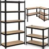 Extralink Lentyna Magazynowy Metalowy Juodas 205X120X45CM