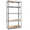Extralink REGAŁ MAGAZYNOWY METALOWY Sidabrinis 150X75X35CM
