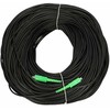 Extralink SC/APC-SC/APC | Patchcord | Apvalus, pakabukas, vieno režimo, paprastas, G.657A2, 200 m