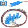 EXTRALINK PigtailS SET SC/UPC SM G.652D 12vnt 12spalvų