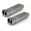 Šakotuvas Extralink SFP+ Module 10G 2-pack, 10Gbps, LC/UPC, 1310nm, 2km, Single Mode, DOM